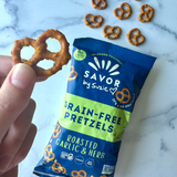 Roasted Garlic & Herb Grain Free Pretzels 5oz