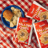 Tallow Potato Chips - Sea Salt | Rosie's Chips