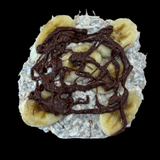 Overnight oats with Nutella