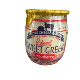 Argyle Cheese Farmer Sweet Greek Strawberry Yogurt 4.35 oz