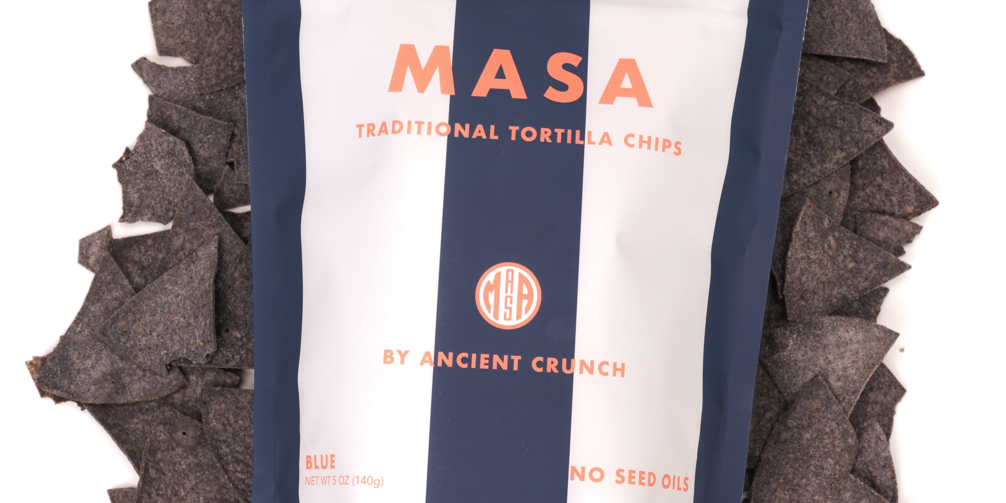 MASA Chips, Blue, 5oz Bag Case