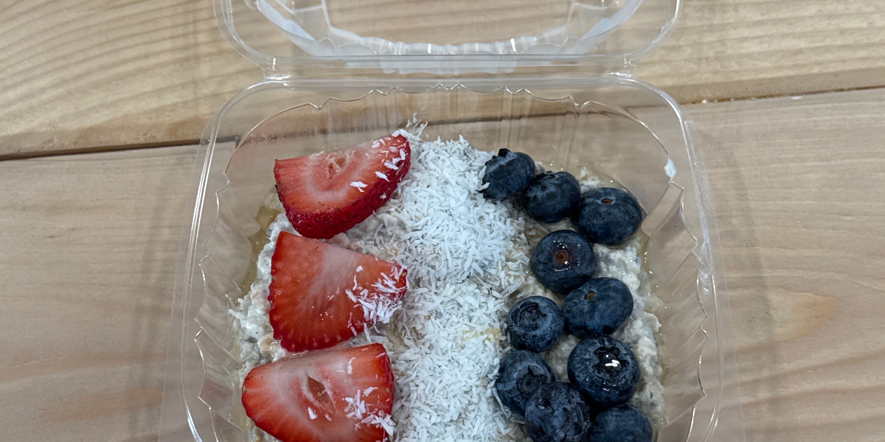 Overnight oats with Honey