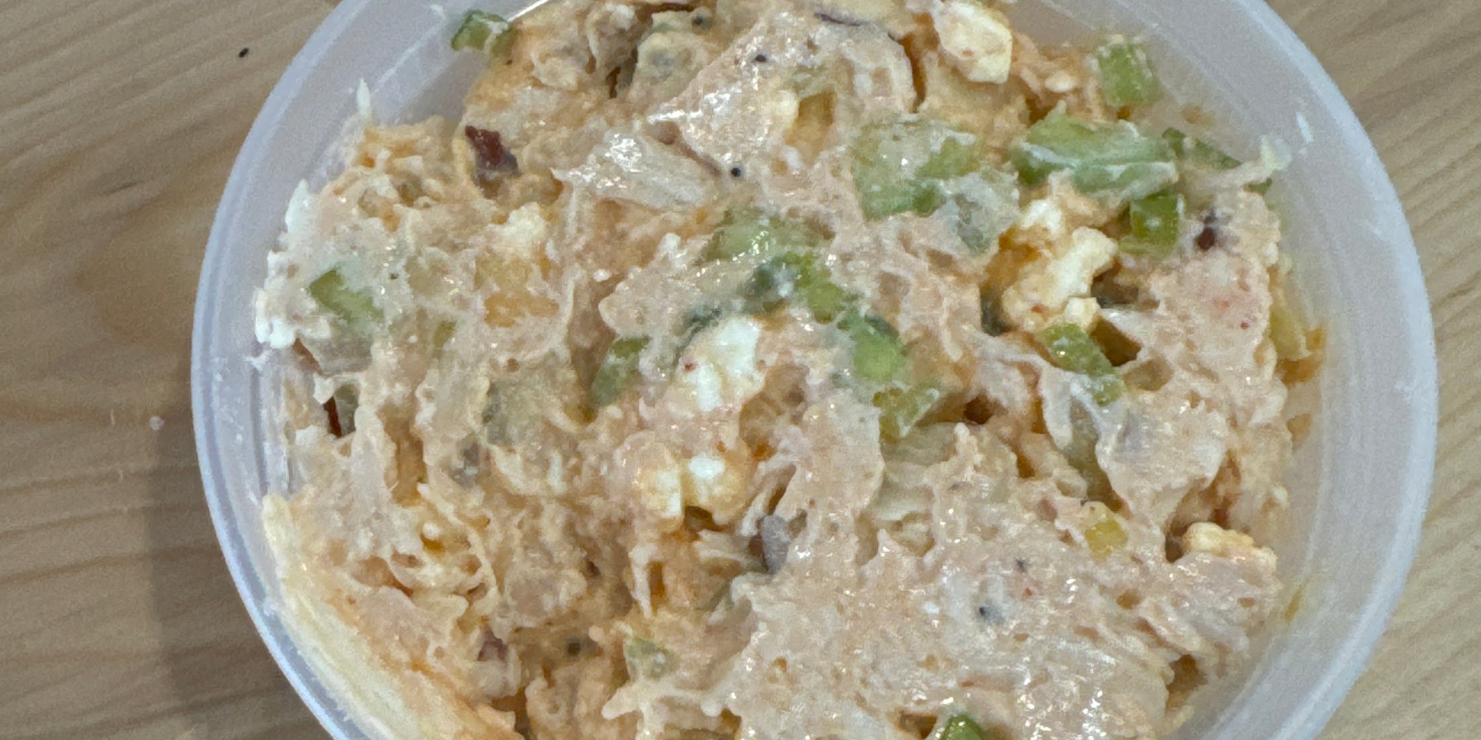 Hot honey chicken salad