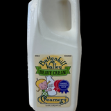 Plastic Heavy Cream  1/2 Gallon Battenkill Valley Creamery
