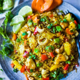 Fit Food - Golden Pineapple Cashew "Fried" Rice with Chicken
