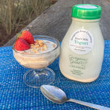 Yogurt-plain goat's milk 16 oz bottle - Gorgeous Goat Creamery
