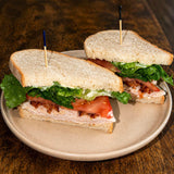 Roasted Turkey BLT on Sourdough Toast