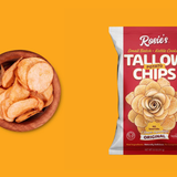 Tallow Potato Chips - Sea Salt | Rosie's Chips