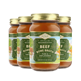 Regenerative Grass-fed Beef Bone Broth 14oz