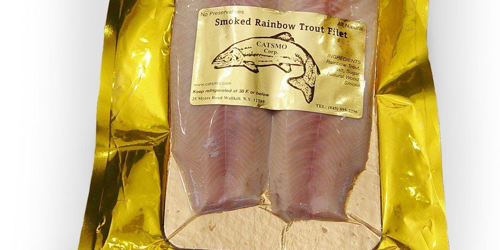 Smoked Trout Fillets, Twin Pack 6oz