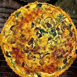 Pika’s farm table - Spinach Goat Cheese Quiche